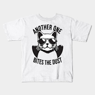 Another One Bites The Dust - Queen Tribute - Freddy Tribute - Mercury - Queen - Funny Sayings - Funny Gift - Funny Slogan - Funny Quotes - Funny Animals - Rock Tribute - Music Rock - Pop Kids T-Shirt